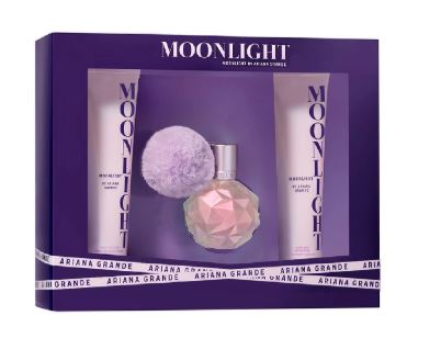 Estuche Ariana Grande Moonlight Mujer EDP 3PZ Perfume 100ml+Shower Gel+Crema
